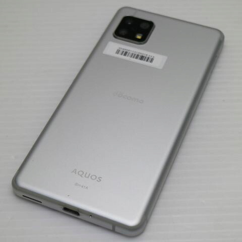 AQUOS sense4 SH-41A シルバー docomo 中古 スマホ 白ロム SHARP【超美品】保証付き 赤ロム保証(サムネイル2枚目)