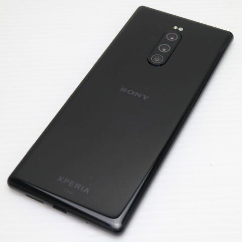 Xperia 1 SOV40 ブラック au 中古 スマホ 白ロム【新品同様】保証付き 赤ロム保証(サムネイル2枚目)