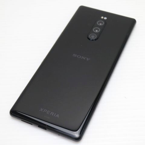 Xperia 1 SOV40 ブラック au 中古 スマホ 白ロム【新品同様】保証付き 赤ロム保証(サムネイル2枚目)