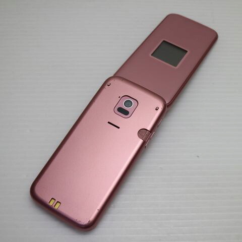 らくらくホン F-02J ピンク docomo 中古 ガラケー 富士通 白ロム【美品】保証付き 赤ロム保証(サムネイル2枚目)