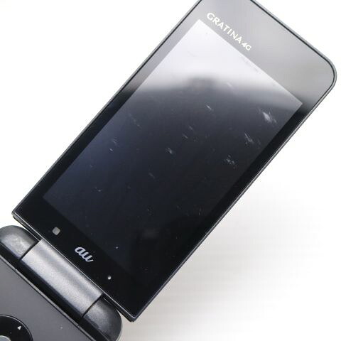 GRATINA 4G KYF31 ブラック au 中古 ガラケー KYOCERA 白ロム【良品中古】保証付き 赤ロム保証(サムネイル3枚目)