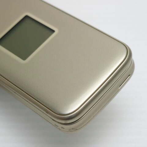 らくらくホン F-02J ゴールド docomo 中古 ガラケー 富士通 白ロム【新品同様】保証付き 赤ロム保証(サムネイル3枚目)