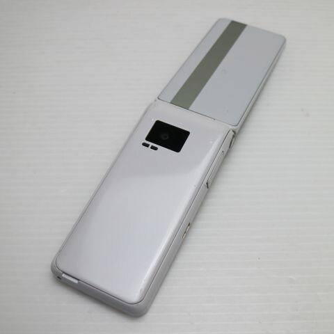 P-smart ケータイ P-01J ホワイト docomo 中古 ガラケー Panasonic 白ロム【美品】保証付き 赤ロム保証(サムネイル2枚目)