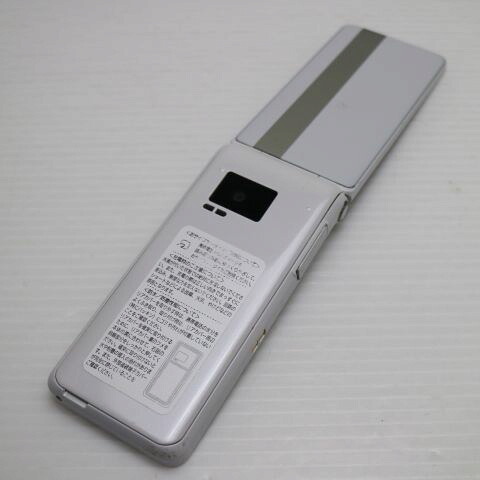 P-smart ケータイ P-01J ホワイト docomo 中古 ガラケー Panasonic 白ロム【超美品】保証付き 赤ロム保証(サムネイル2枚目)