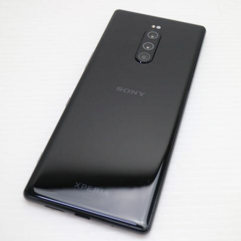 Xperia 1 SOV40 ブラック au 中古 スマホ 白ロム【新品同様】保証付き 赤ロム保証(サムネイル2枚目)