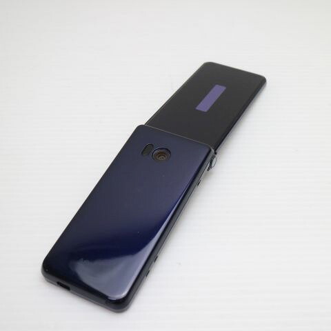 AQUOS ケータイ SH-01J ブルーブラック docomo 中古 ガラケー SHARP 白ロム【美品】保証付き 赤ロム保証(サムネイル2枚目)