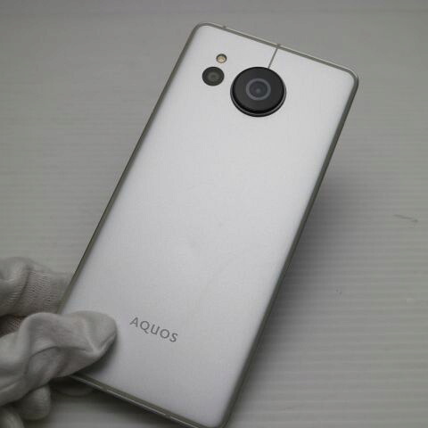 AQUOS sense7 plus A208SH シルバー SoftBank 中古 スマホ【美品】保証付き 赤ロム保証(サムネイル2枚目)