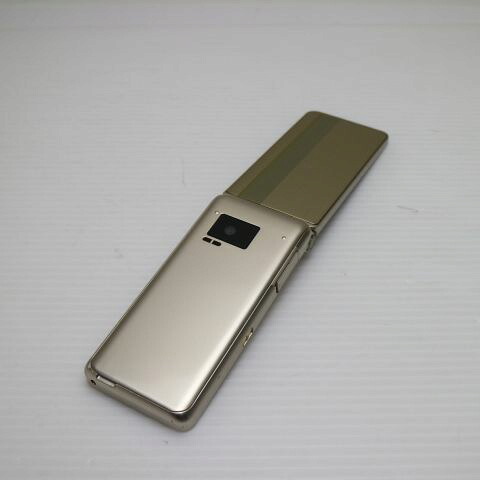 P-smart ケータイ P-01J ゴールド docomo 中古 ガラケー Panasonic 白ロム【超美品】保証付き 赤ロム保証(サムネイル2枚目)