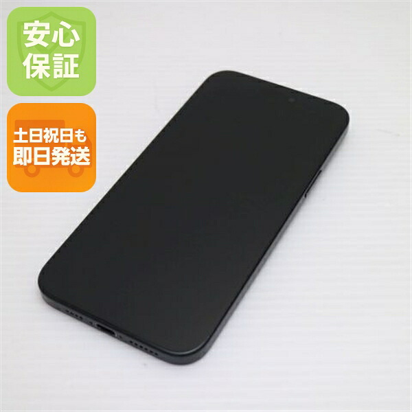 iPhone 15 Plus 256GB ブラック SIMフリー 中古 スマホ Apple【美品】保証付き 赤ロム保証