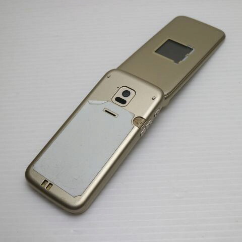 らくらくホン F-02J ゴールド docomo 中古 ガラケー 富士通 白ロム【良品中古】保証付き 赤ロム保証(サムネイル2枚目)