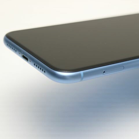 iPhone XR 64GB ブルー SIMフリー 中古 白ロム Apple【超美品】保証付き 赤ロム保証(サムネイル3枚目)