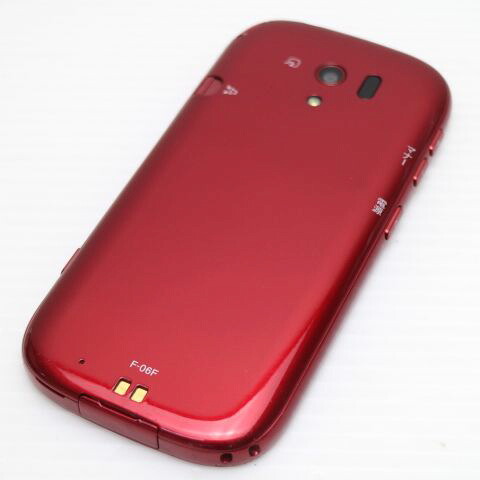らくらくスマートフォン3 F-06F レッド docomo 中古 スマホ FUJITSU 白ロム【良品中古】保証付き 赤ロム保証(サムネイル2枚目)