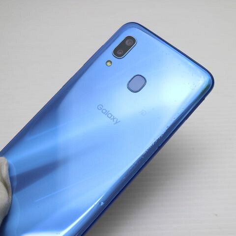 Galaxy A30 ブルー SIMフリー 中古 スマホ 白ロム【美品】保証付き 赤ロム保証(サムネイル3枚目)