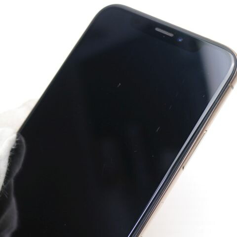 iPhone XS 64GB ゴールド SIMフリー 中古 白ロム Apple【美品】保証付き 赤ロム保証(サムネイル3枚目)