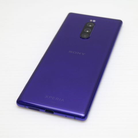 Xperia 1 SOV40 パープル au 中古 スマホ 白ロム【超美品】保証付き 赤ロム保証(サムネイル2枚目)