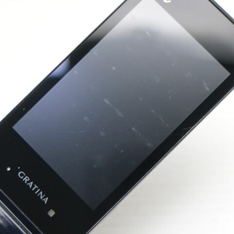 GRATINA ブラック au 中古 ガラケー KYOCERA 白ロム【良品中古】保証付き 赤ロム保証(サムネイル3枚目)