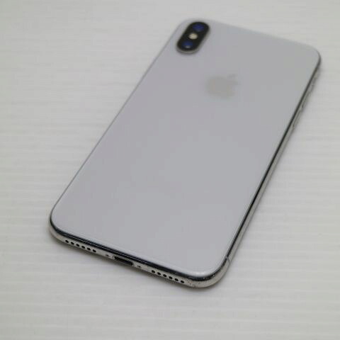 iPhone X 64GB シルバー SIMフリー 中古 スマホ スマホ Apple 白ロム【超美品】保証付き 赤ロム保証(サムネイル2枚目)