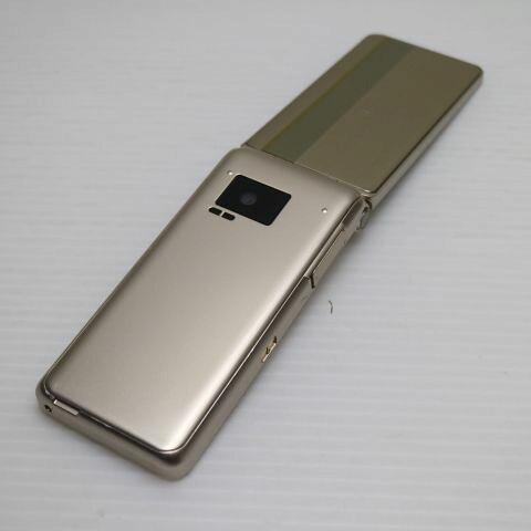 P-smart ケータイ P-01J ゴールド docomo 中古 ガラケー Panasonic 白ロム【超美品】保証付き 赤ロム保証(サムネイル2枚目)