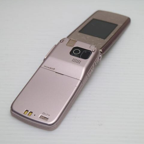 らくらくホン7 F-09B ピンク docomo 中古 ガラケー FUJITSU Fー09B 白ロム【良品中古】保証付き 赤ロム保証(サムネイル2枚目)