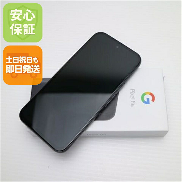 Pixel 8a オブシディアン SIMフリー 中古 Google スマホ Google【新品未使用】保証付き 赤ロム保証