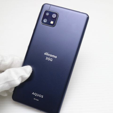 AQUOS sense 5G SH-53A ブラック docomo 中古【超美品】保証付き 赤ロム保証(サムネイル3枚目)