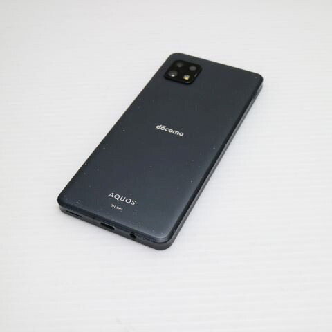 AQUOS sense6 SH-54B ブラック docomo 中古 スマホ 白ロム【良品中古】保証付き 赤ロム保証(サムネイル2枚目)