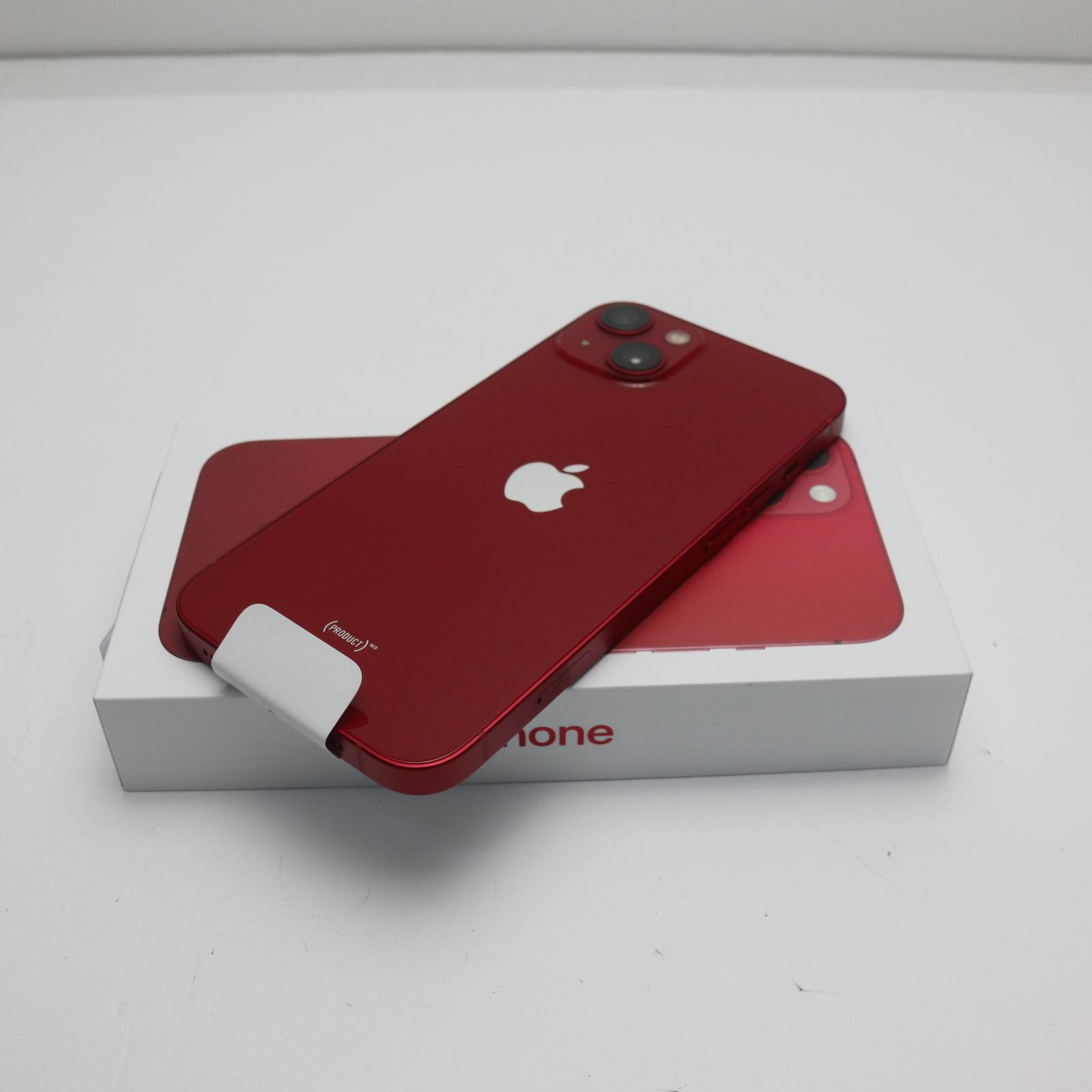 iPhone 13 256GB レッド SIMフリー 中古 白ロム【新品未使用】保証付き 赤ロム保証(サムネイル2枚目)