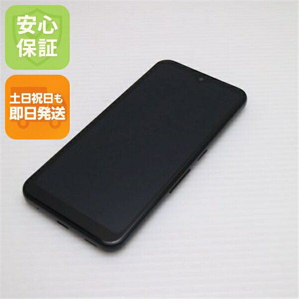arrows We FCG01 ブラック au 中古 スマホ 白ロム【新品同様】保証付き 赤ロム保証