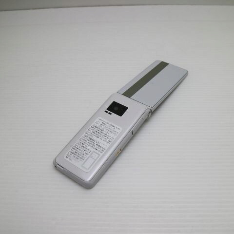 P-smart ケータイ P-01J ホワイト docomo 中古 ガラケー Panasonic 白ロム【超美品】保証付き 赤ロム保証(サムネイル2枚目)