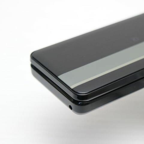 P-smart ケータイ P-01J ブラック docomo 中古 ガラケー Panasonic 白ロム【美品】保証付き 赤ロム保証(サムネイル3枚目)