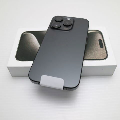 iPhone 15 Pro 128GB ブラックチタニウム SIMフリー 中古 スマホ Apple【新品未使用】保証付き 赤ロム保証(サムネイル2枚目)