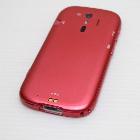 らくらくスマートフォン4 F-04J ピンク docomo 中古 スマホ 富士通 白ロム【超美品】保証付き 赤ロム保証(サムネイル2枚目)
