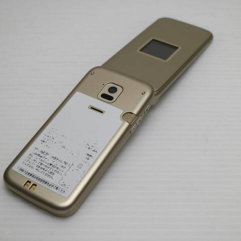 らくらくホン F-02J ゴールド docomo 中古 ガラケー 富士通 白ロム【超美品】保証付き 赤ロム保証(サムネイル2枚目)