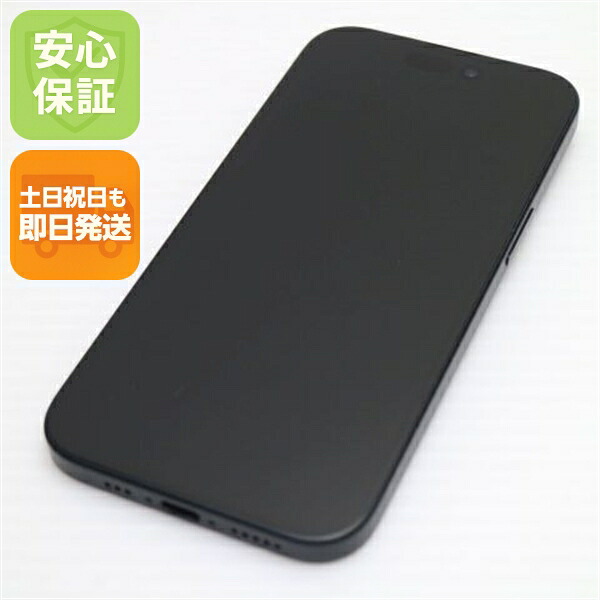 iPhone 15 128GB ブラック SIMフリー 中古 スマホ Apple【美品】保証付き 赤ロム保証