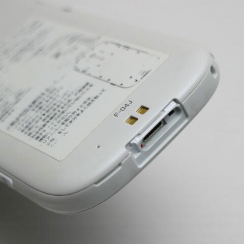 らくらくスマートフォン4 F-04J ホワイト docomo 中古 スマホ 富士通【ジャンク】(サムネイル3枚目)