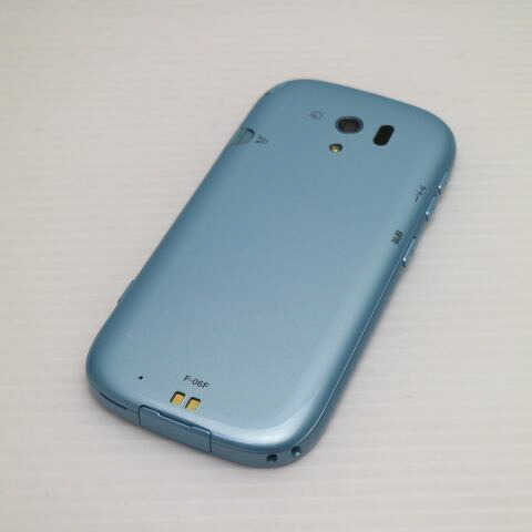 らくらくスマートフォン3 F-06F エアーブルー docomo 中古 スマホ FUJITSU 白ロム【新品同様】保証付き 赤ロム保証(サムネイル2枚目)