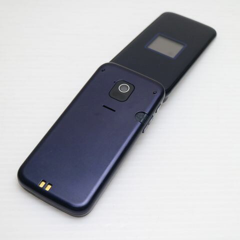 らくらくホン F-02J ネイビー docomo 中古 ガラケー 富士通【ジャンク】(サムネイル2枚目)