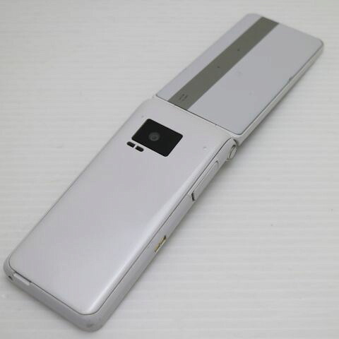 P-smart ケータイ P-01J ホワイト docomo 中古 ガラケー Panasonic 白ロム【美品】保証付き 赤ロム保証(サムネイル2枚目)