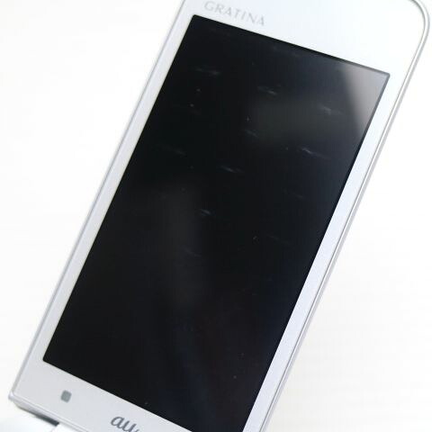GRATINA かんたんケータイ KYF37 ホワイト au 中古 GRATINA かんたんケータイ 白ロム ガラケー KYOCERA【良品中古】保証付き 赤ロム保証(サムネイル3枚目)