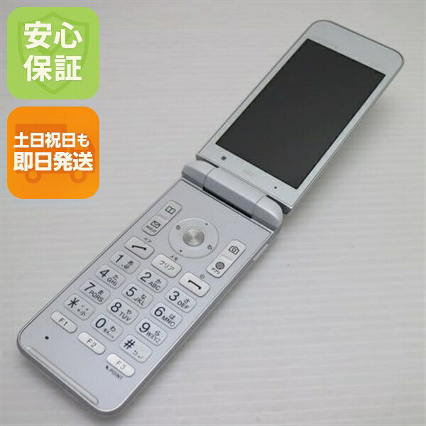 GRATINA かんたんケータイ KYF37 ホワイト au 中古 GRATINA かんたんケータイ 白ロム ガラケー KYOCERA【良品中古】保証付き 赤ロム保証