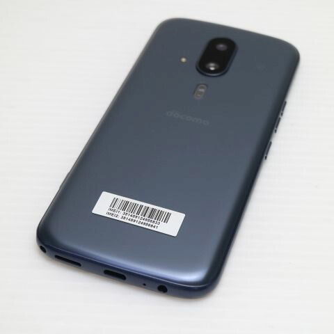 らくらくスマートフォン F-53E ネイビー SIMフリー 中古 スマホ FCNT【新品同様】保証付き 赤ロム保証(サムネイル2枚目)