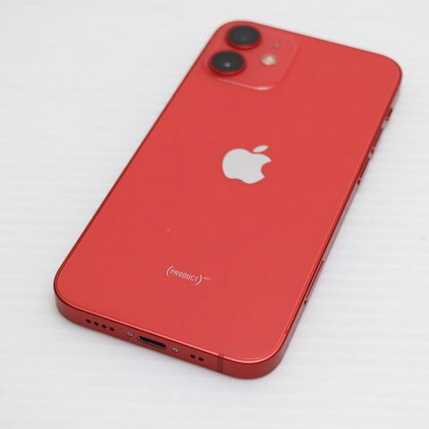 iPhone 12 mini 128GB レッド SIMフリー 中古 スマホ 白ロム Apple【超美品】保証付き 赤ロム保証(サムネイル2枚目)