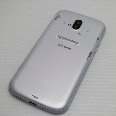らくらくスマートフォン F-52B ホワイト docomo 中古 スマホ 白ロム【美品】保証付き 赤ロム保証(サムネイル2枚目)
