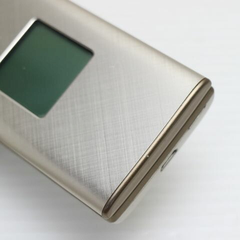 かんたんケータイ KYF38 シャンパンゴールド au 中古 ガラケー 白ロム【美品】保証付き 赤ロム保証(サムネイル3枚目)
