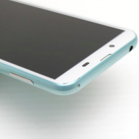 AQUOS sense2 ミントグリーン 中古 かんたん スマホ 白ロム【美品】保証付き 赤ロム保証(サムネイル3枚目)