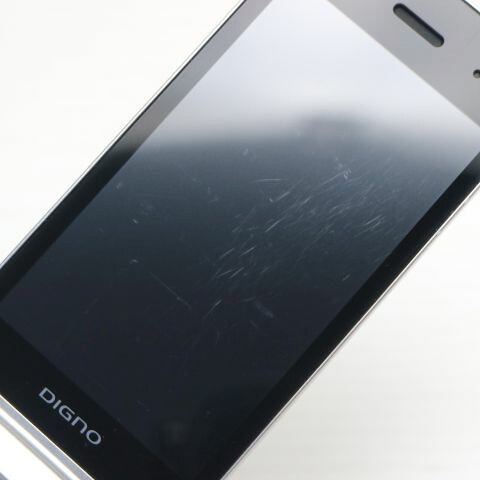 DIGNO ケータイ4 A202KC シルバー SoftBank 中古 ガラケー 京セラ【良品中古】保証付き 赤ロム保証(サムネイル2枚目)