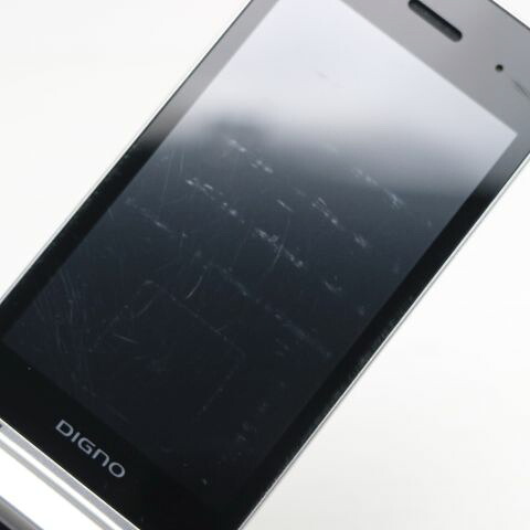 DIGNO ケータイ4 A202KC シルバー SoftBank 中古 ガラケー 京セラ【良品中古】保証付き 赤ロム保証(サムネイル2枚目)