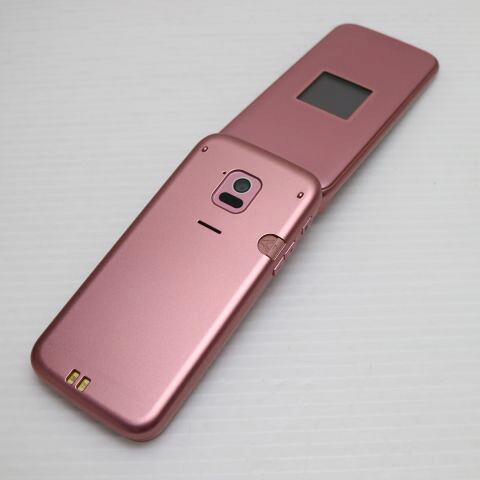 らくらくホン F-02J ピンク docomo 中古 ガラケー 富士通 白ロム【新品同様】保証付き 赤ロム保証(サムネイル2枚目)