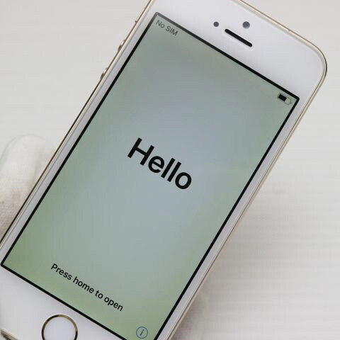 iPhone 5s 32GB ゴールド docomo 中古 スマホ Apple 白ロム【美品】保証付き 赤ロム保証(サムネイル2枚目)