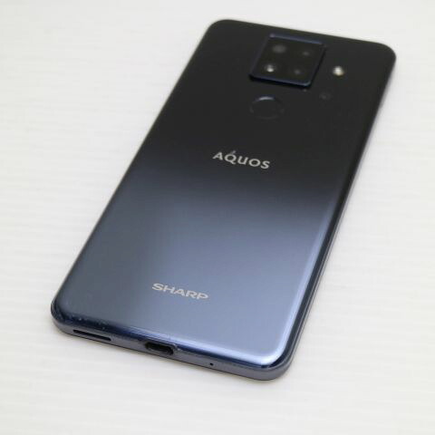 AQUOS sense4 plus SH-M16 ブラック SIMフリー 中古 スマホ 白ロム SHARP【超美品】保証付き 赤ロム保証(サムネイル2枚目)